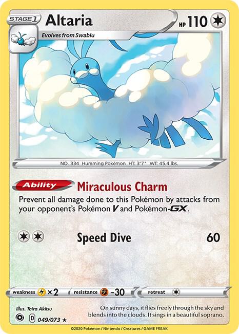 Altaria 049/073 (Champion's Path) Holo
