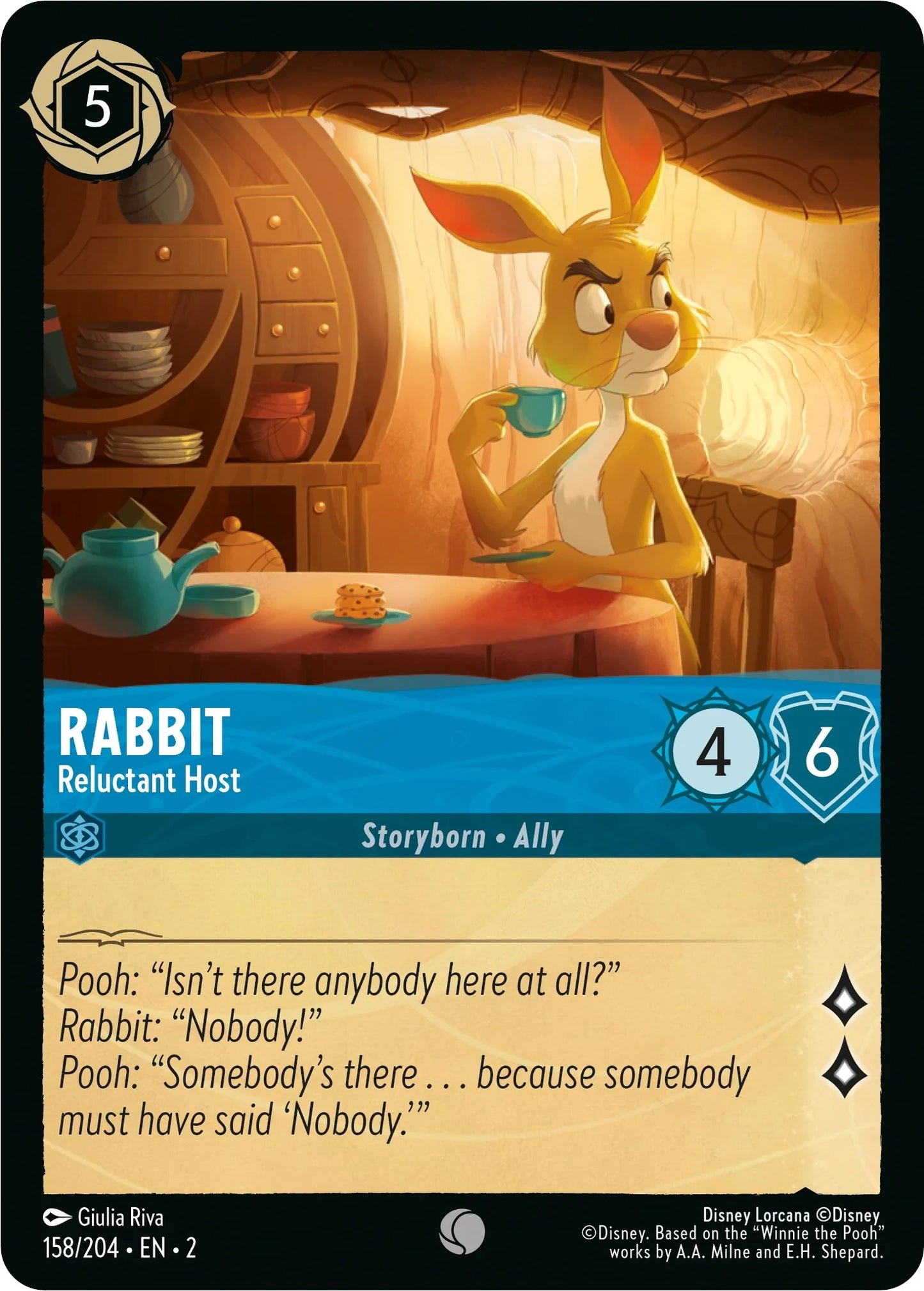 Rabbit - Reluctant Host (158/204) Normal