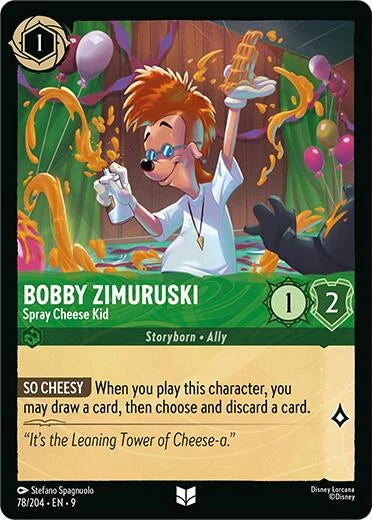 Bobby Zimuruski - Spray Cheese Kid (78/204) (Fabled) Foil