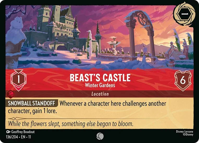 Beast's Castle - Winter Gardens (136/204) (Winterspell) Normal