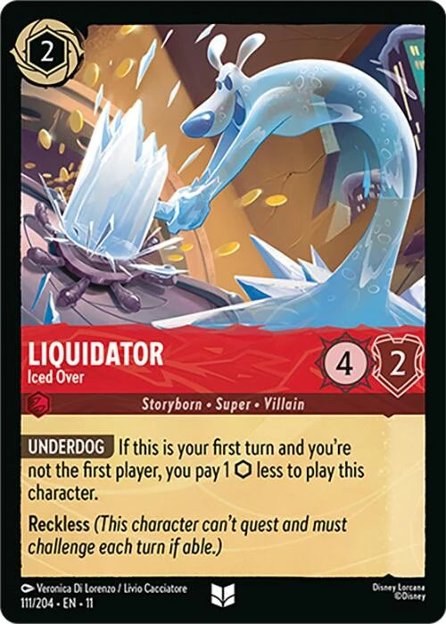 Liquidator - Iced Over (111/204) (Winterspell) Normal