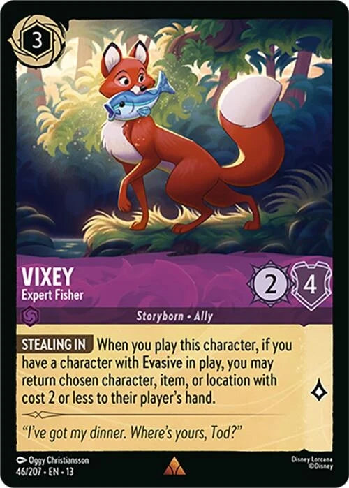 Vixey - Expert Fisher (46/207) (Attack of the Vine!)