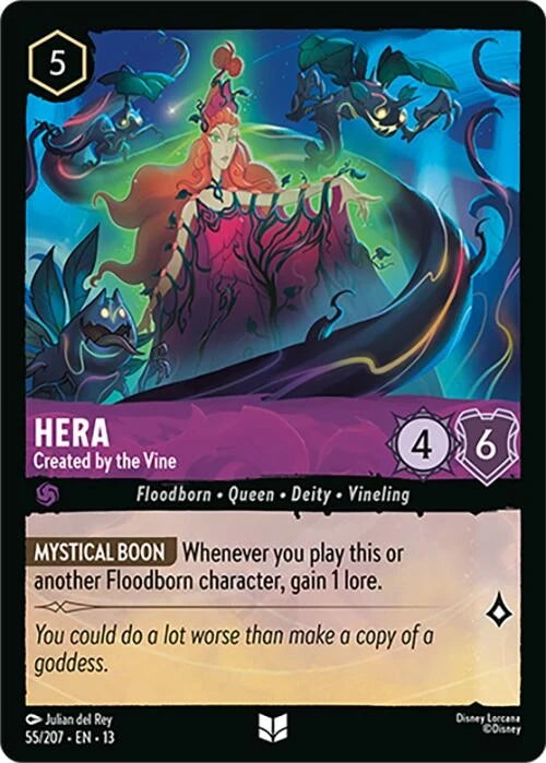 Hera - Created by the Vine (55/207) (Attack of the Vine!)