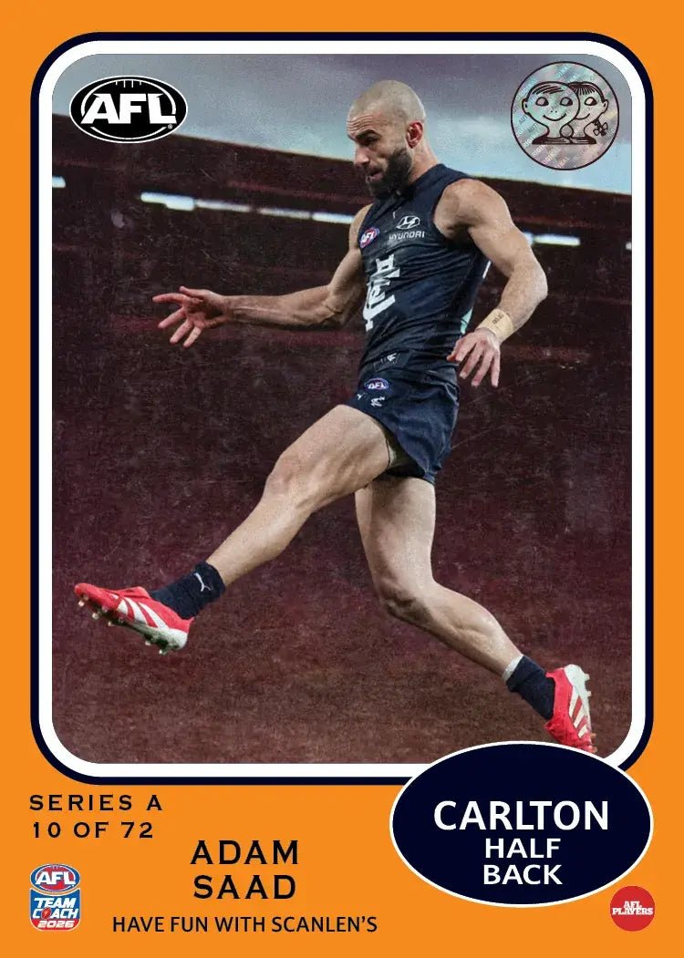 Adam Saad Diecut Team Coach 2026
