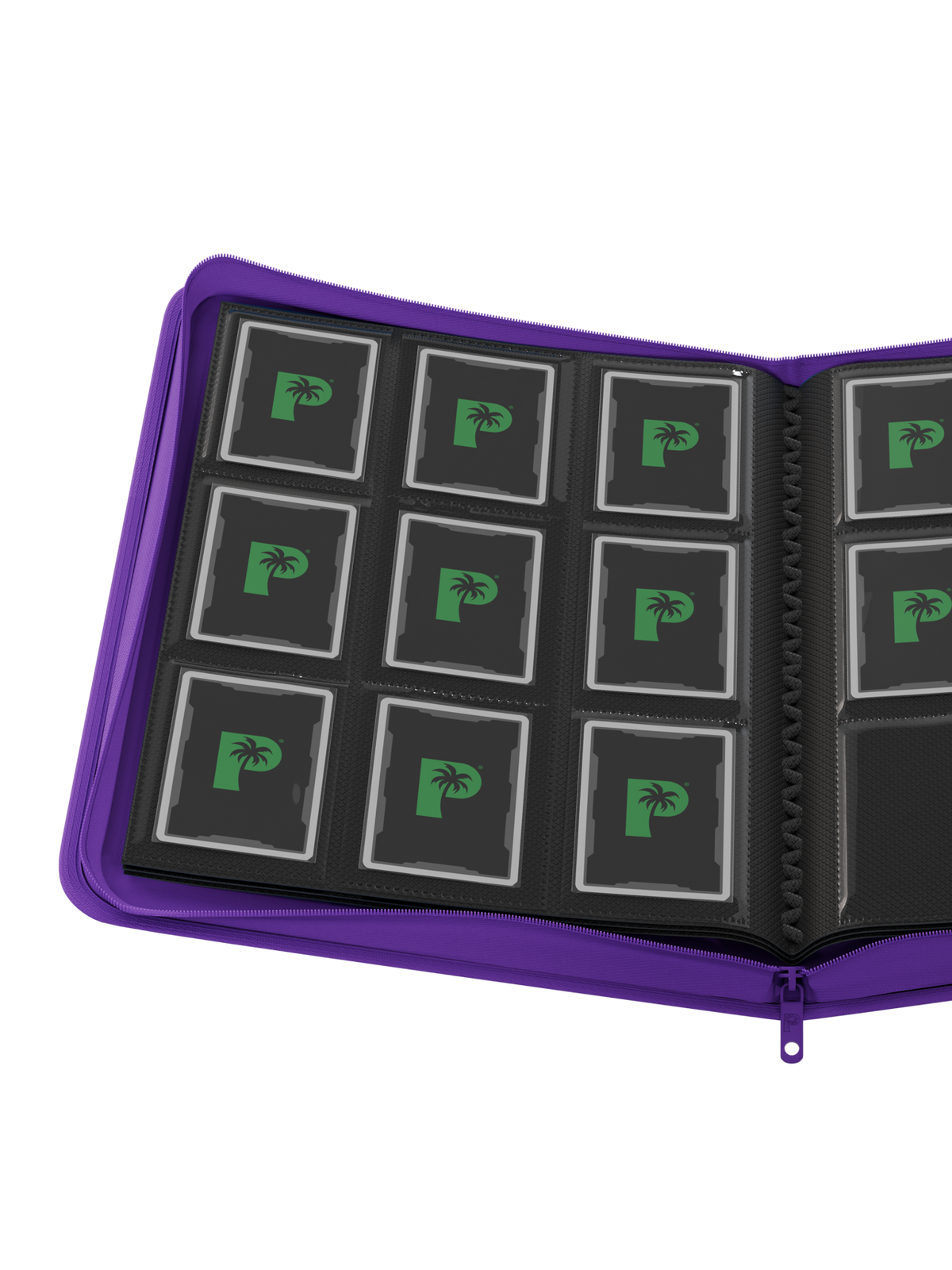Collector's Series 9 Pocket Zip Binder - Purple