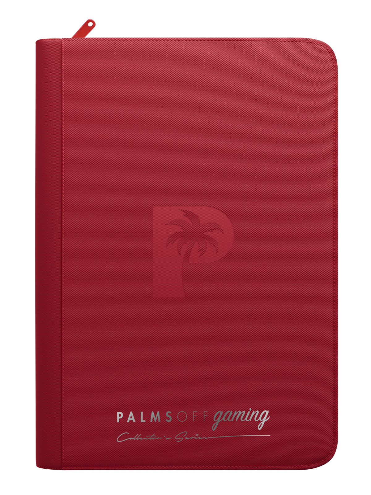 Collector's Series 9 Pocket Zip Binder - Red