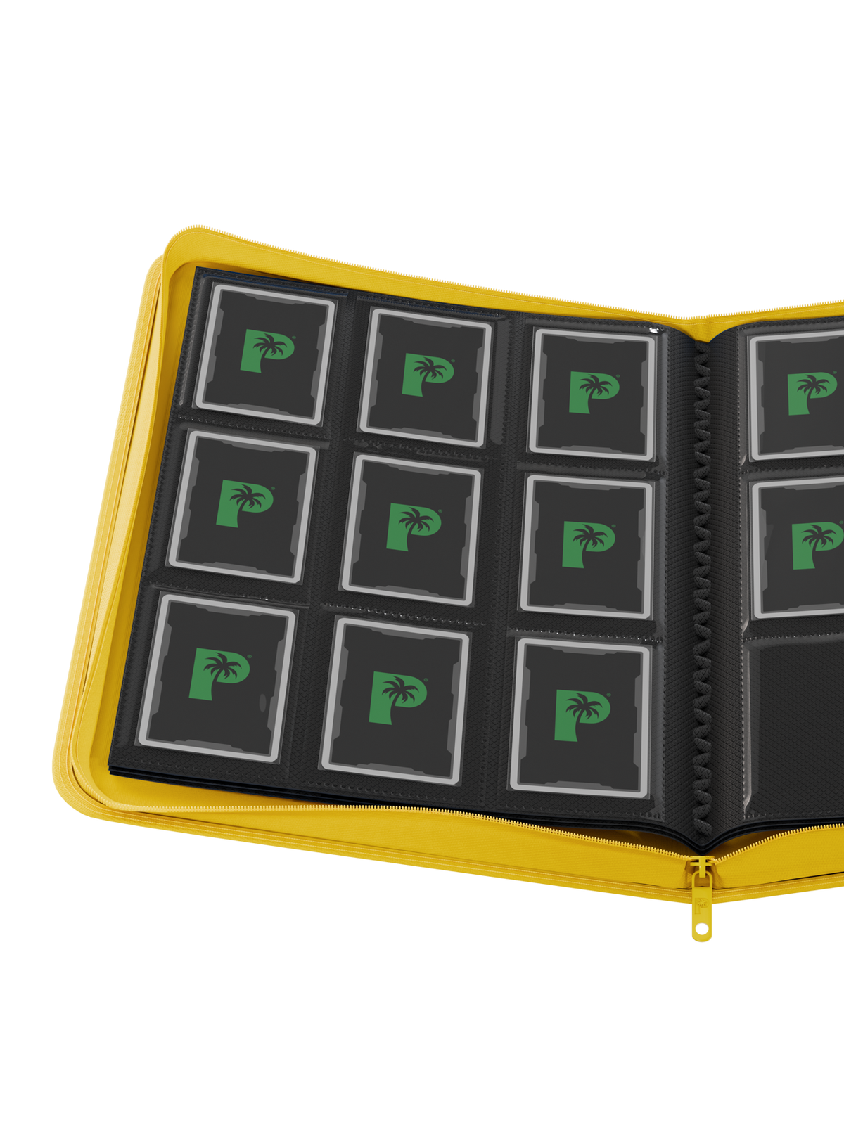 Collector's Series 9 Pocket Zip Binder - Yellow
