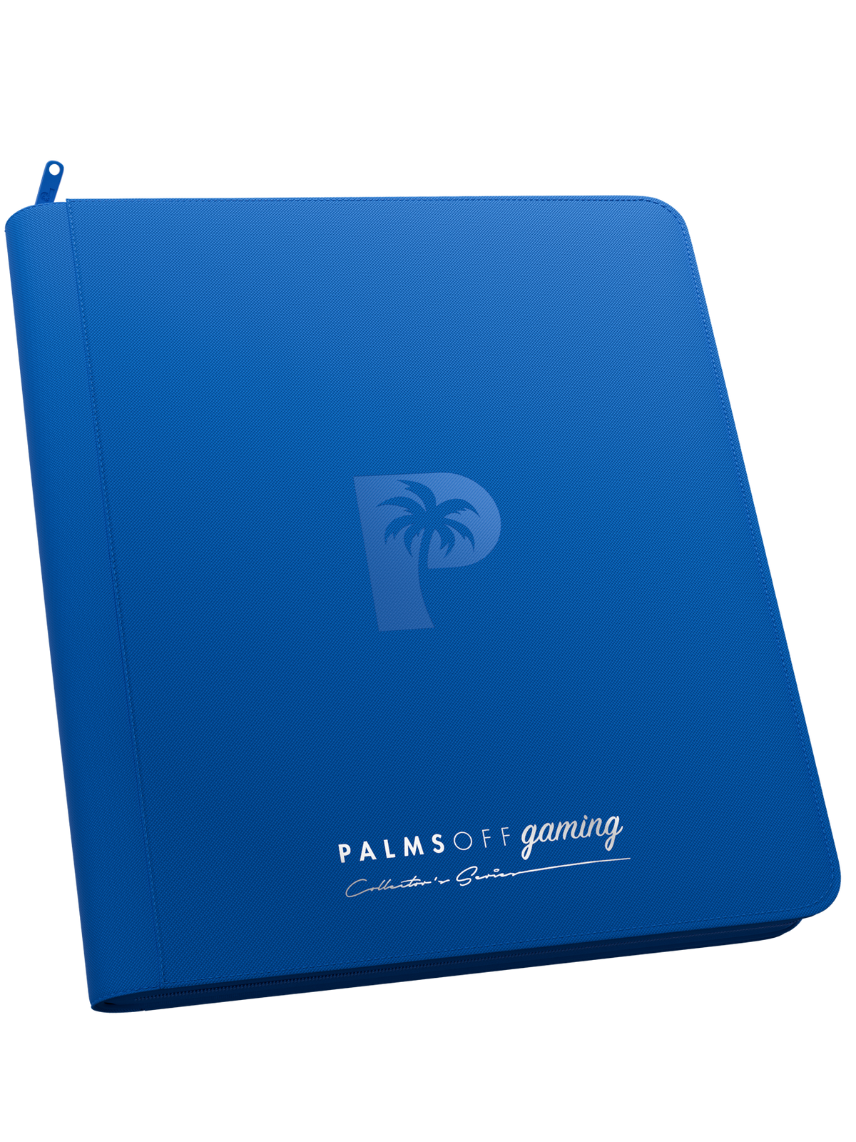 Collector's Series 12 Pocket Zip Binder - Blue