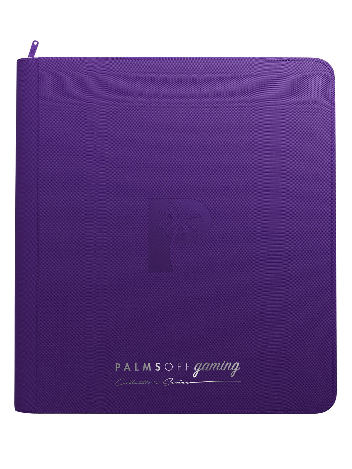 Collector's Series 12 Pocket Zip Binder - Purple