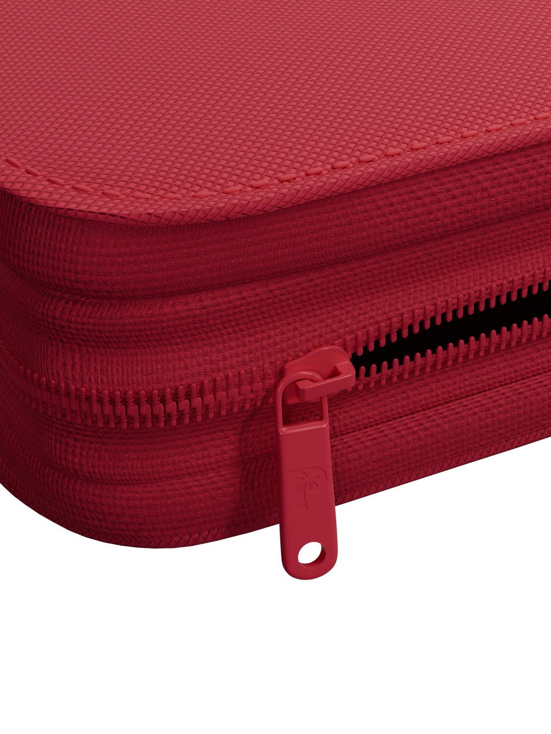 Collector's Series 12 Pocket Zip Binder - Red