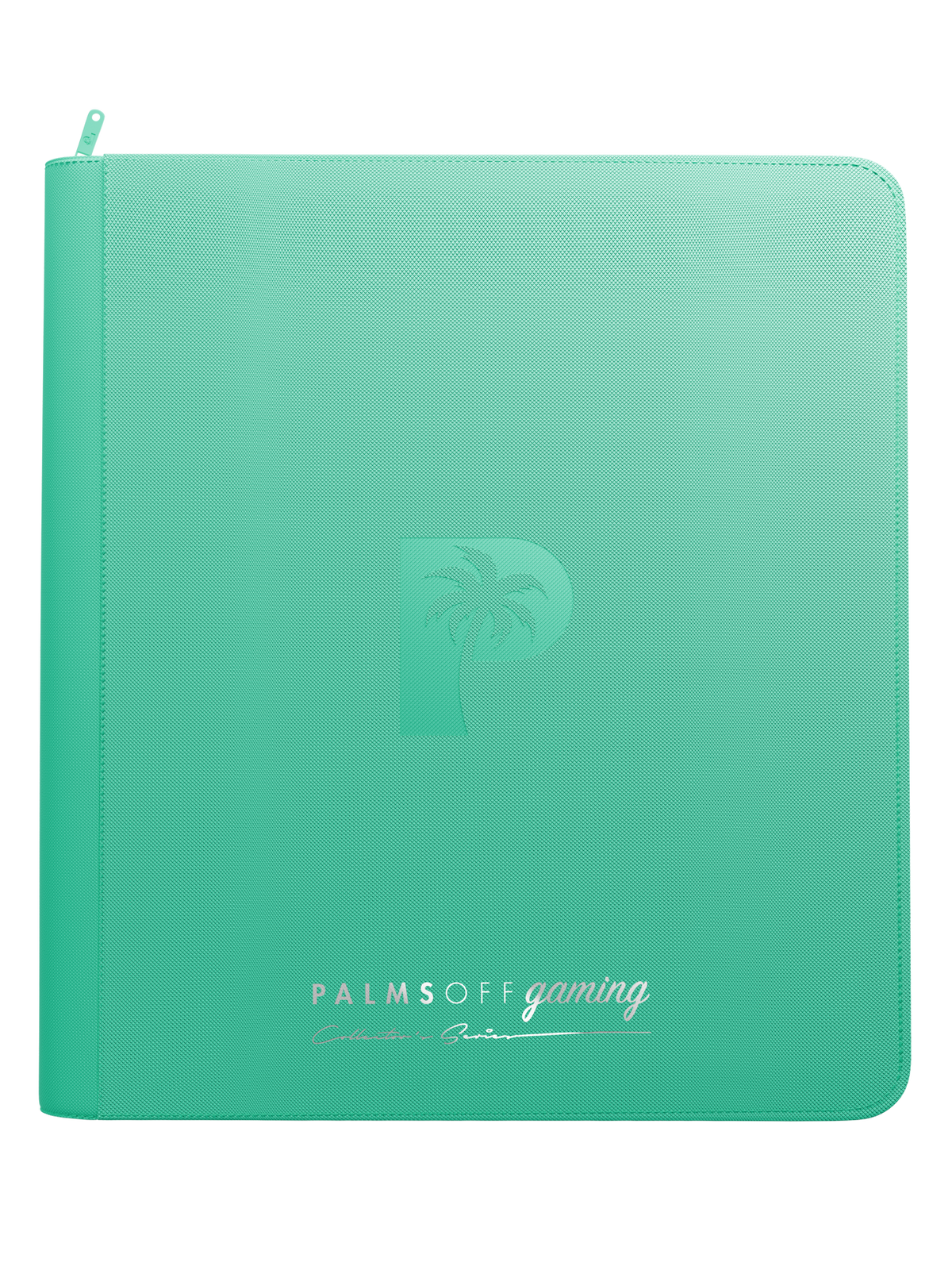 Collector's Series 12 Pocket Zip Binder - Turquoise
