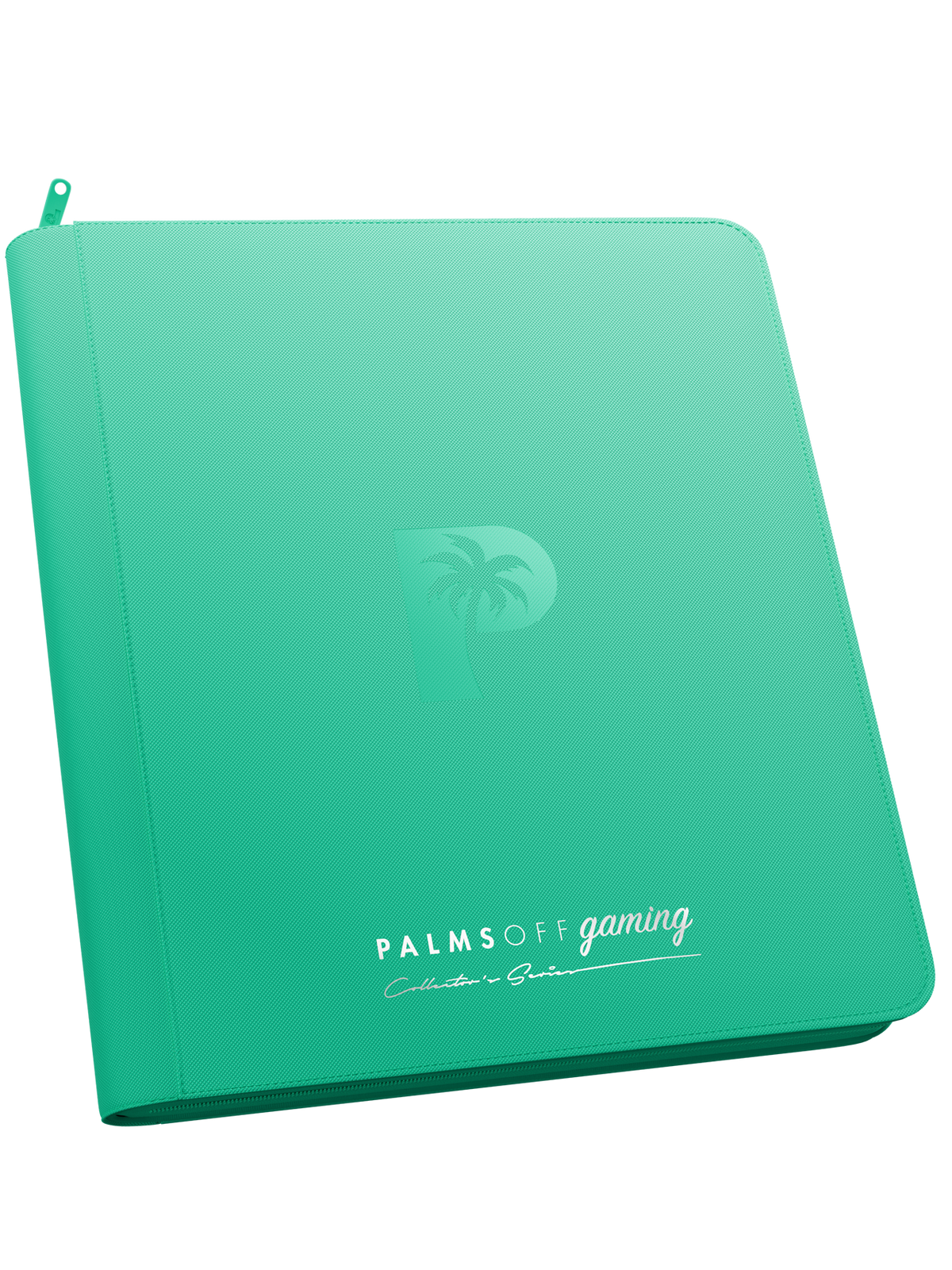 Collector's Series 12 Pocket Zip Binder - Turquoise