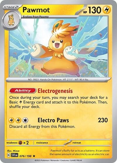 Pawmot 076/198 (S&V Base Set) Reverse Holo