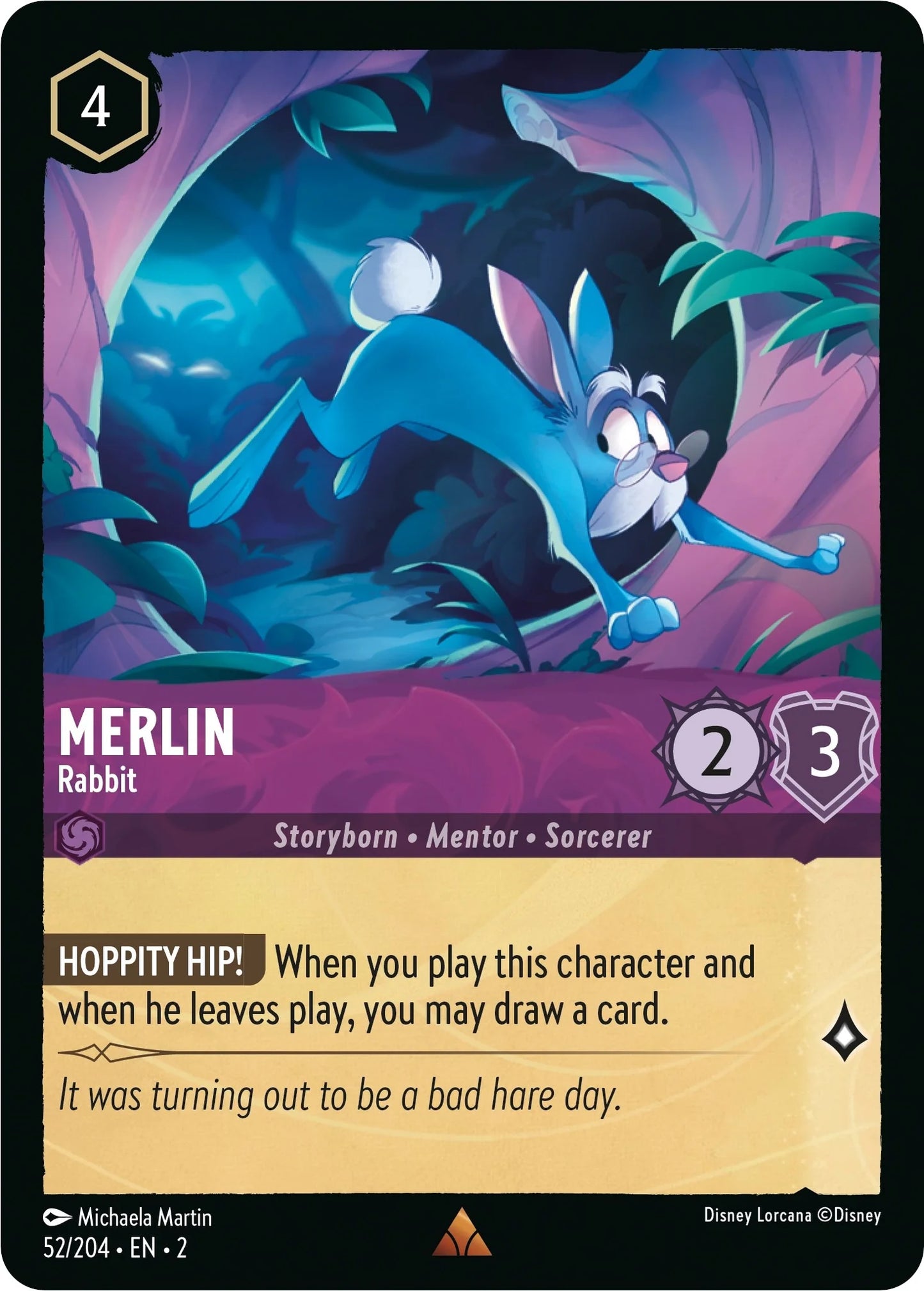 Merlin - Rabbit (52/204) [Rise of the Floodborn] Normal