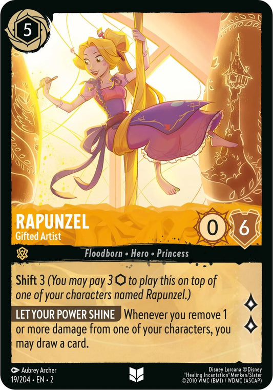 Rapunzel - Gifted Artist (19/204) Normal