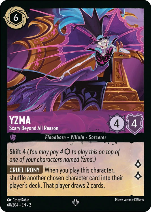 Yzma - Scary Beyond All Reason (60/204) [Rise of the Floodborn] Foil