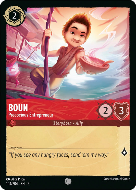 Boun - Precocious Entrepreneur (104/204) [Rise of the Floodborn] Normal