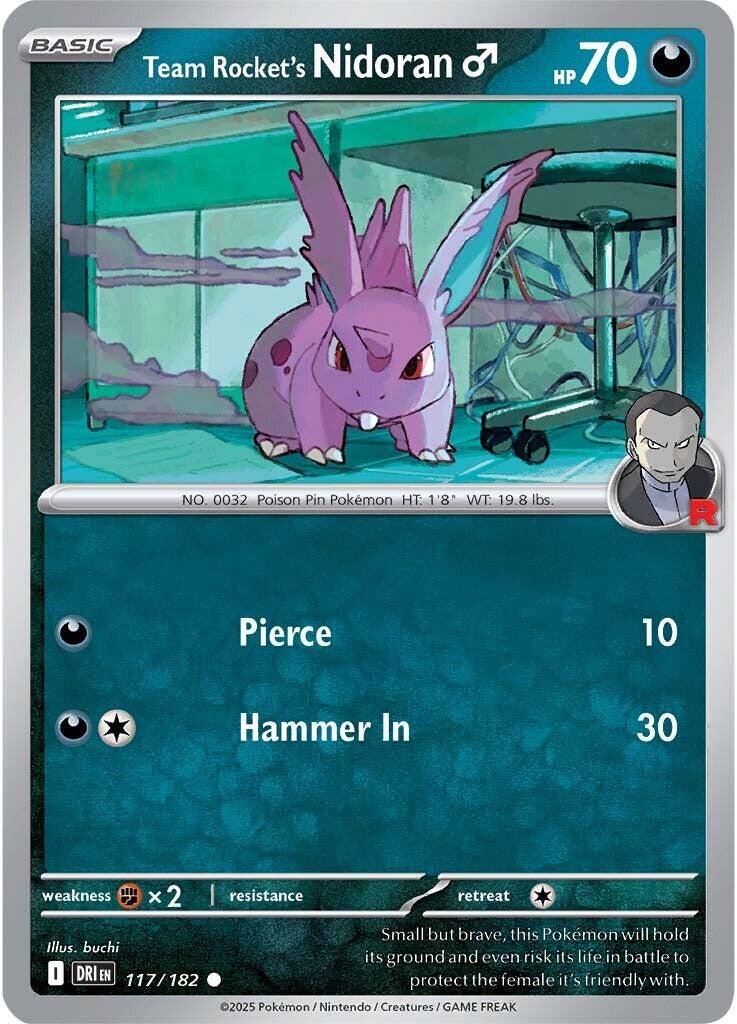 Team Rocket's Nidorand (117/182) [Scarlet & Violet: Destined Rivals] Normal