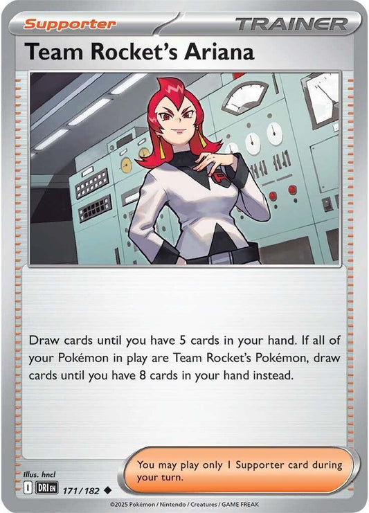 Team Rocket's Ariana (171/182) [Scarlet & Violet: Destined Rivals] Normal