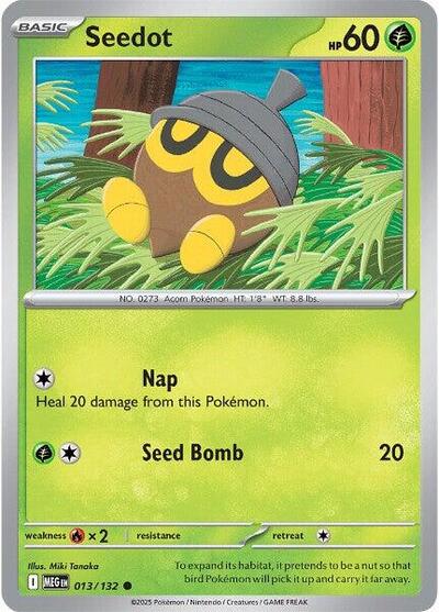 Mega Evolution - 013/132 Seedot Common Normal