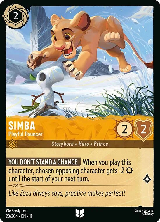 Simba - Playful Pouncer (23/204)