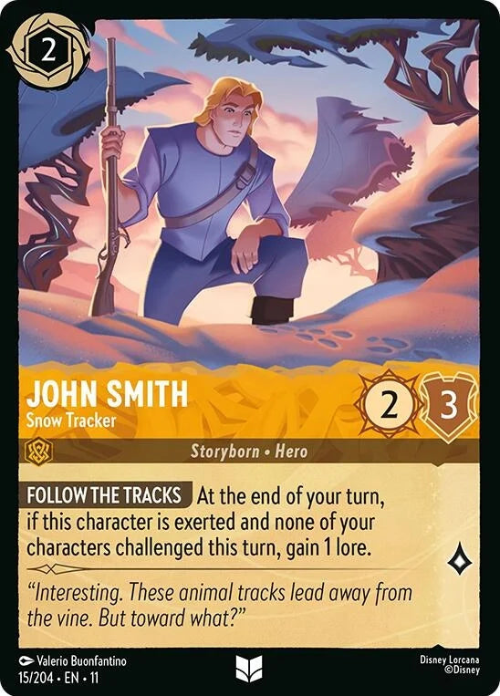 John Smith - Snow Tracker (15/204) (Winterspell)