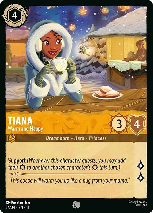 Tiana - Warm and Happy (5/204) (Winterspell)