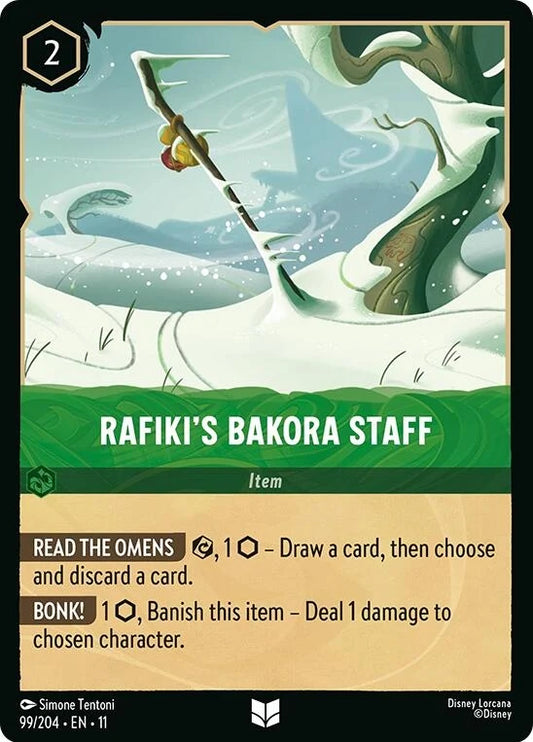 Rafiki's Bakora Staff (99/204) (Winterspell)