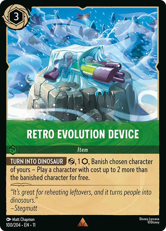Retro Evolution Device (100/204) [Winterspell] Foil