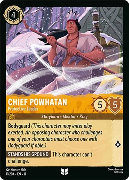 Chief Powhatan - Protective Leader (11/204) (Winterspell)