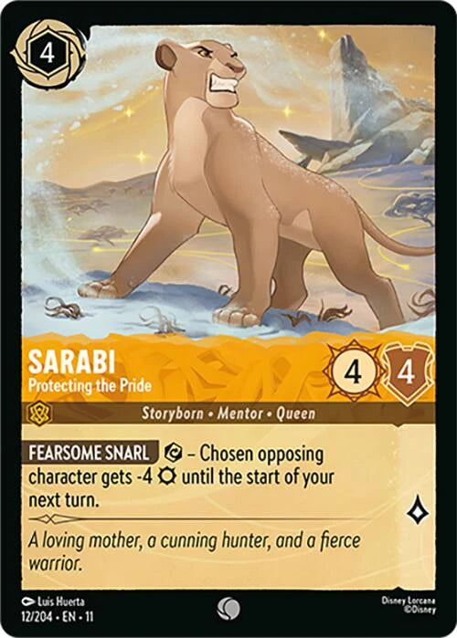 Sarabi - Protecting the Pride (12/204) (Winterspell) Normal