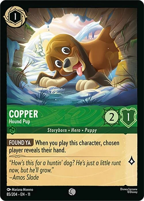 Copper - Hound Pup (85/204) (Winterspell)