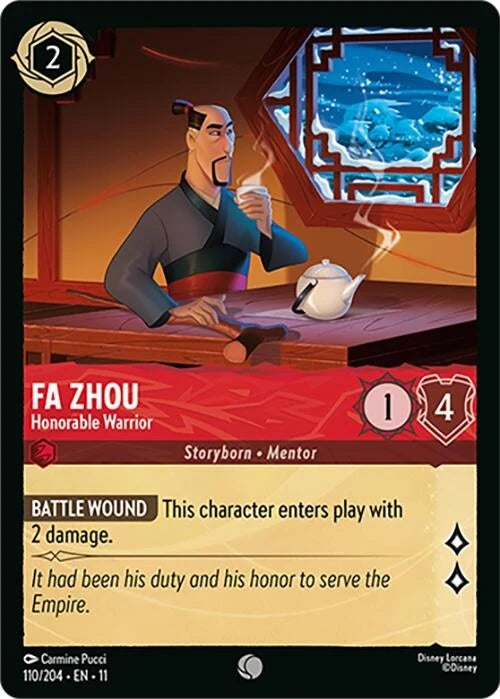 Fa Zhou - Honorable Warrior (110/204) (Winterspell)