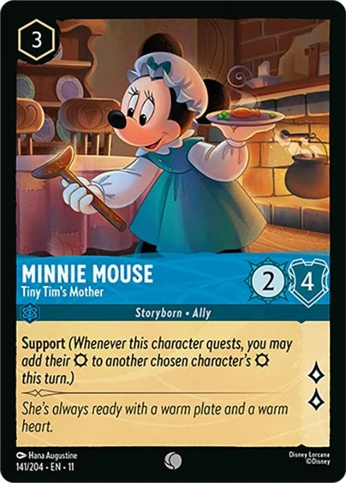 Minnie Mouse - Tiny Tim's Mother (141/204) (Winterspell)