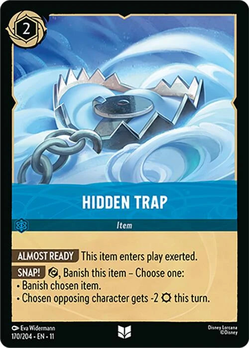 Hidden Trap (170/204) (Winterspell) Normal