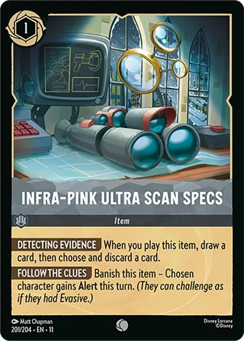 Infra-Pink Ultra Scan Specs (201/204) (Winterspell)