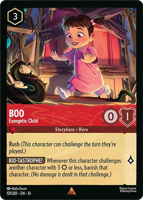 Boo - Energetic Child (127/207) (Attack of the Vine!) Normal