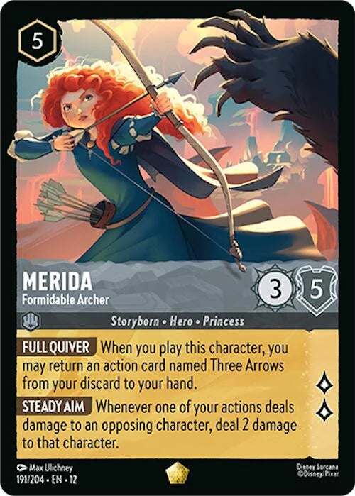 Merida - Formidable Archer (191/204) (Wilds Unknown) normal