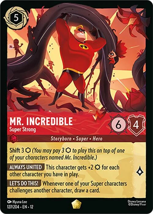 Mr. Incredible - Super Strong (127/204) (Wilds Unknown) Normal