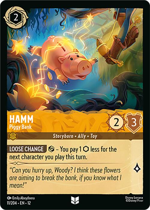 Hamm - Piggy Bank (11/204) (Wilds Unknown) Foil