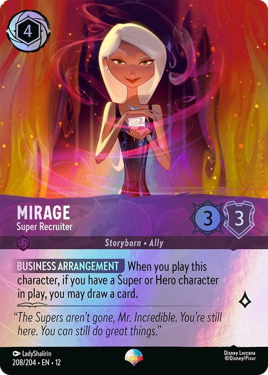 Mirage - Super Recruiter (Epic) (208/204) (Wilds Unknown) Foil