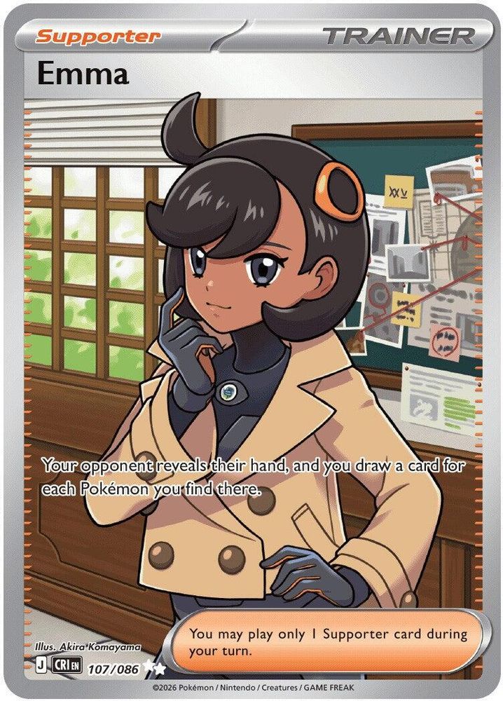 Emma  ( 107/086 ) (Chaos Rising) Reverse Holo
