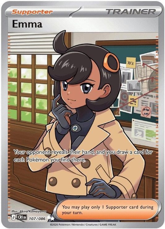 Emma  ( 107/086 ) (Chaos Rising) Reverse Holo