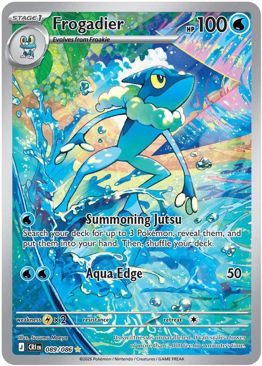 Frogadier (089/086) (ME04: Chaos Rising)