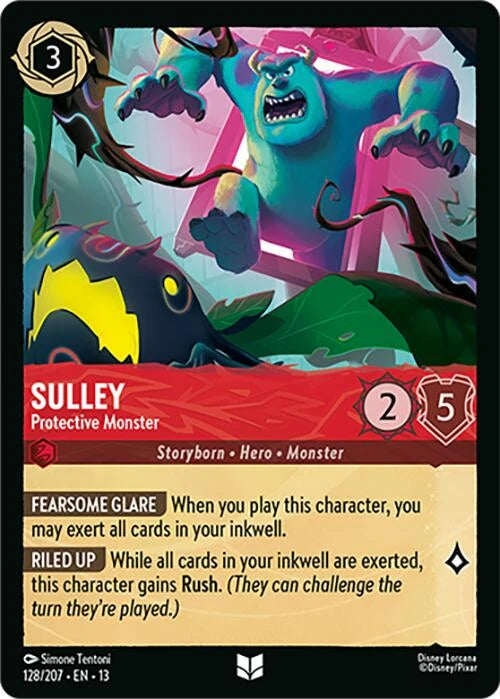 Sulley - Protective Monster (128/204) (Attack of the Vine!)  Normal
