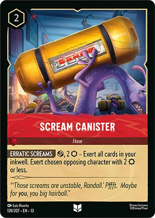 Scream Canister (139/204) (Attack of the Vine!) Foil