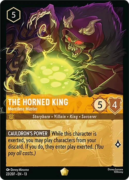 The Horned King - Merciless Master (22/204) (Attack of the Vine!) Normal