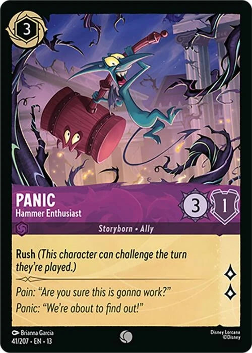 Panic - Hammer Enthusiast (41/207) (Attack of the Vine!)