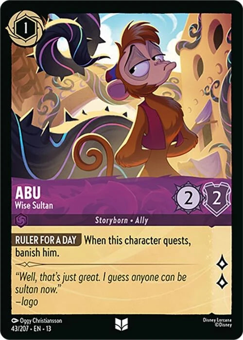 Abu - Wise Sultan (43/207) (Attack of the Vine!)