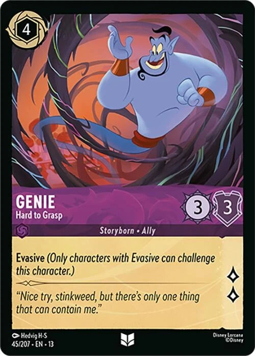 Genie - Hard to Grasp (45/207) (Attack of the Vine!)
